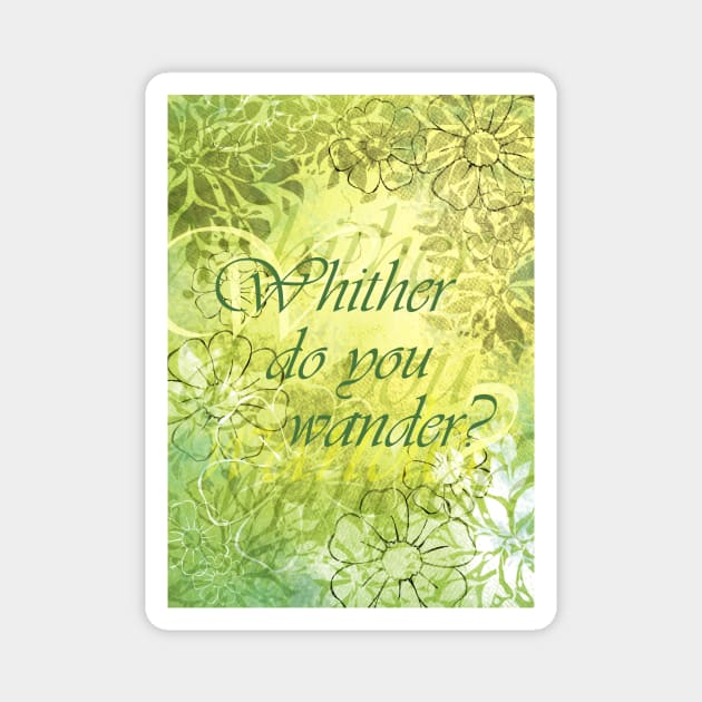 Whither Do You Wander? Magnet by SuspendedDreams