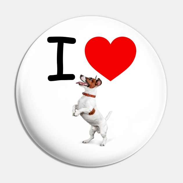 I HEART JACK RUSSELL Pin by EmoteYourself