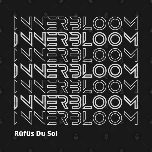 Innerbloom - RÜFÜS DU SOL - Techno Merch - T-Shirt - THE RAVERS X Rufus Du Sol - Electronic Music Fusion by THE RAVERSBRAND