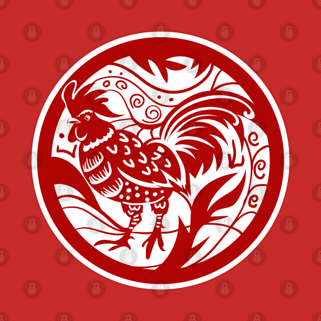 Chinese Zodiac - Rooster by Peppermint Narwhal