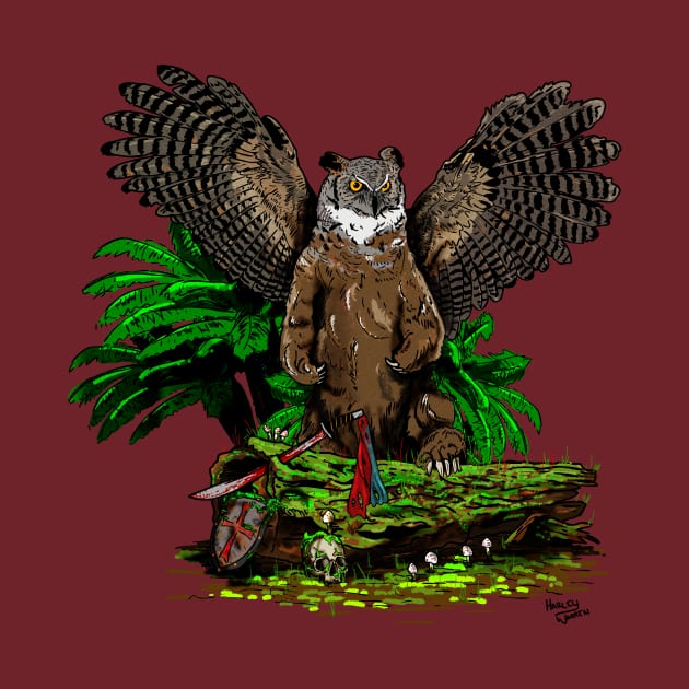 Owl Bear by Harley Warren