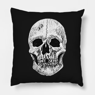 Skull Print - Anatomy Print - Skeleton Pillow