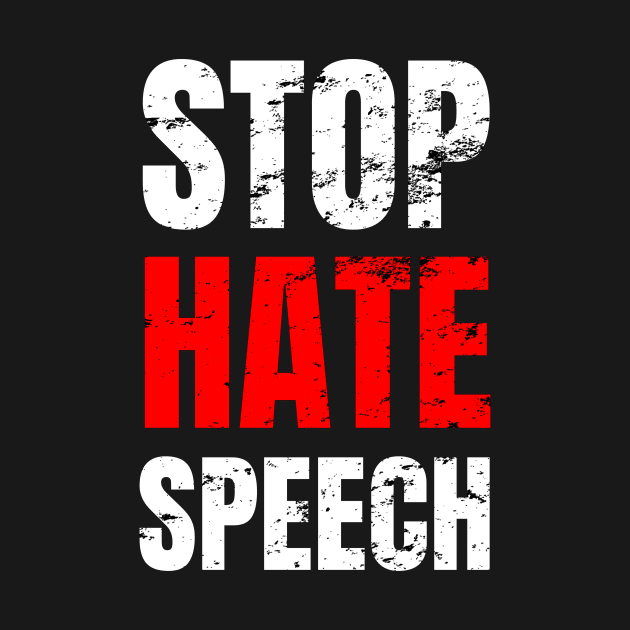 Stop hate speech by WPKs Design & Co