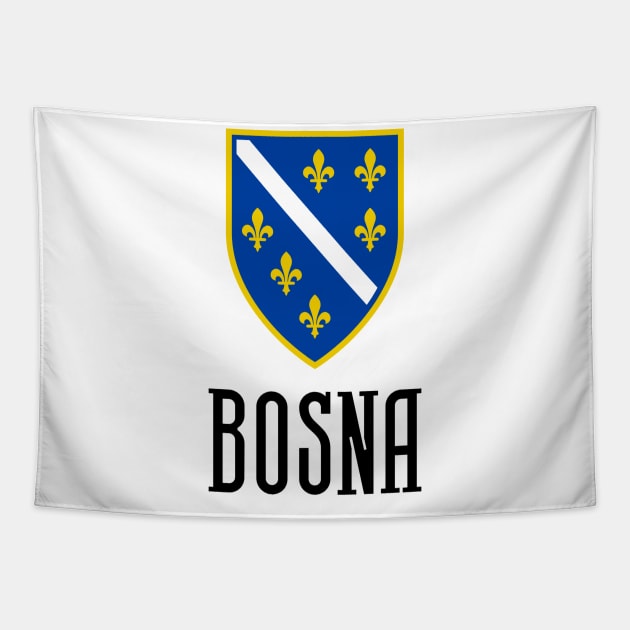 Bosna Bosnian Coat of Arms Tapestry by BLKN Brand