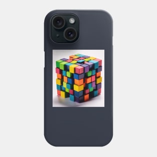 speed puzzle cube Phone Case