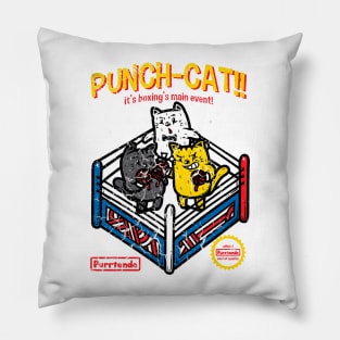 Punch Cat Boxing Pillow