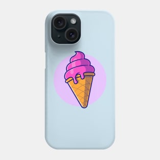 Ice Cream Cone Cartoon Phone Case