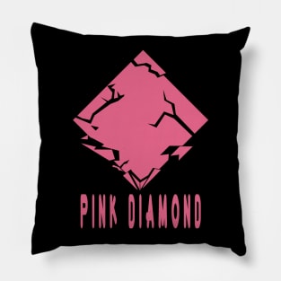 Shattered Pink Diamond Pillow