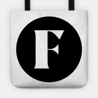 F (Letter Initial Monogram) Tote