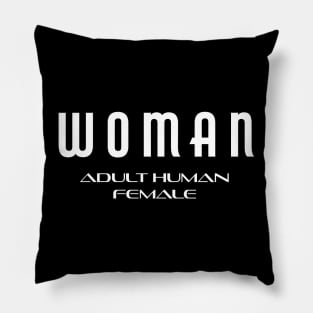 Woman: Adult Human Female Pillow