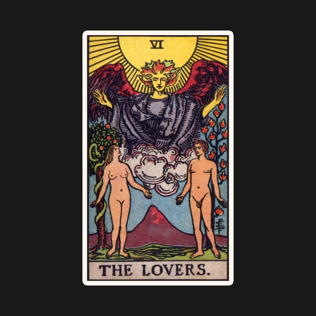 VI. The Lovers Tarot Card by wildtribe