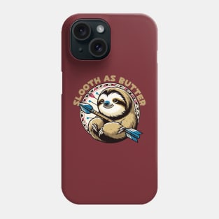 Darts sloth Phone Case