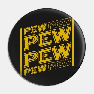 Pen Peng, Pew Pew - Laserkanonen Sound of superlatives Pin