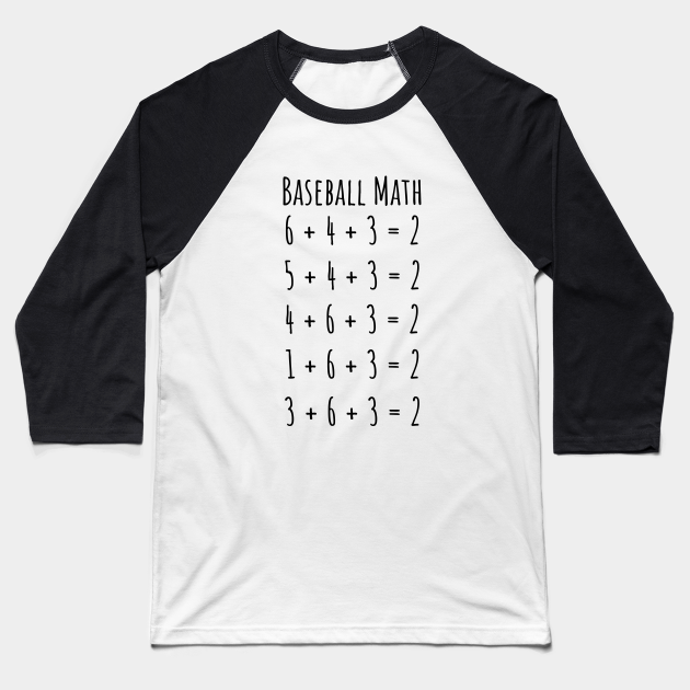 baseball math shirt