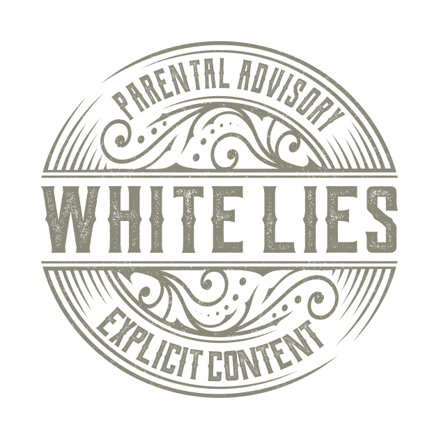 White Lies Vintage Ornament by irbey