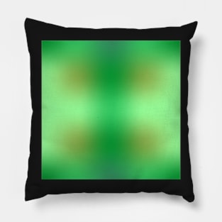 green, fantasy graphic using greenery, color of the year. Pillow