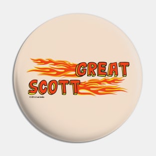 Great Scott Back to The Future Pin