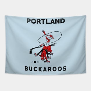 DEFUNCT - Portland Buckaroos Hockey Tapestry