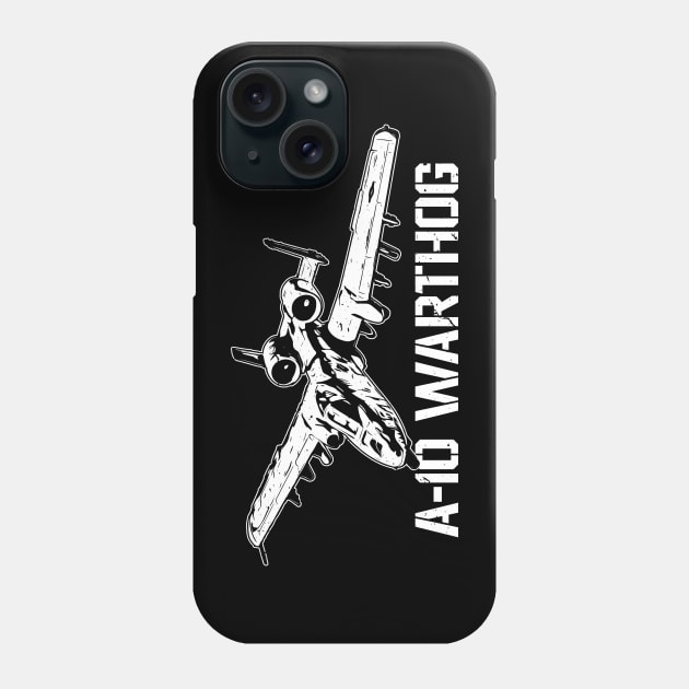 A-10 Warthog Plane  Thunderbolt 2 Aircraft Phone Case by BeesTeez