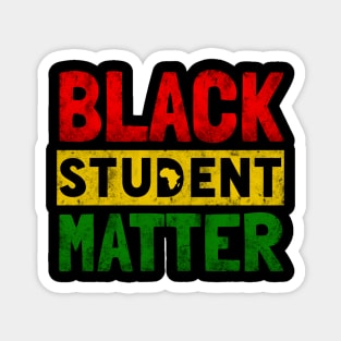 Black Students Matter Black History Month Men Women Kids Magnet