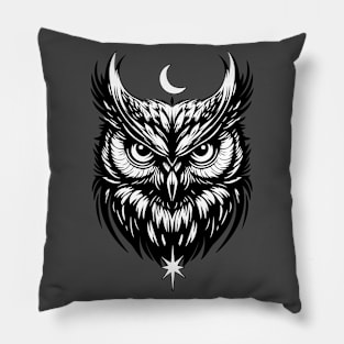 The Midnight Owl Pillow