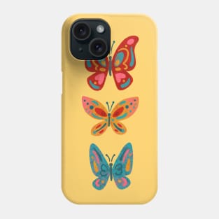Butterfly Trio Phone Case