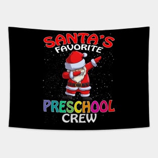 Santas Favorite Preschool Crew Teachers Christmas Tapestry