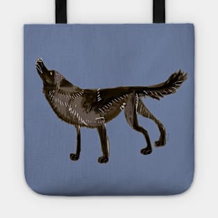 Totem Yukon Black Wolf Tote