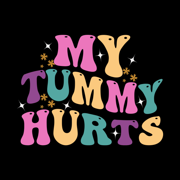 My Tummy Hurts by aesthetice1