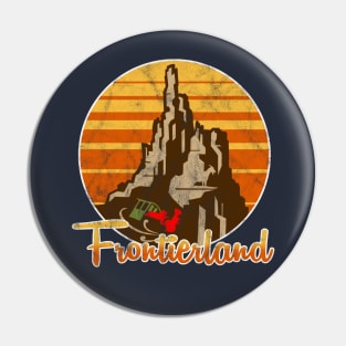 Frontierland / Big Thunder Mountain Vintage 70s (Distressed) Pin