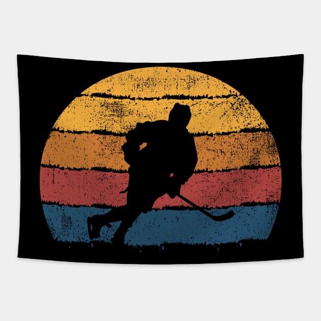 Ice Hockey Ice Hockey Player Tapestry by KAWAIITEE