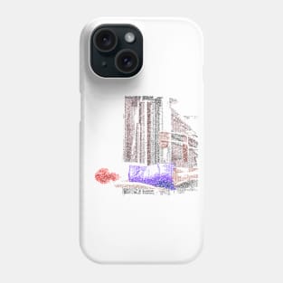 Silent All These Years Lyrics Picture Phone Case