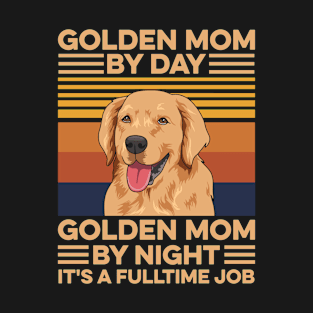 Dogs Design for a Golden Mom T-Shirt