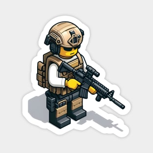 Tactical LEGO Magnet