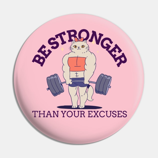 BE STRONGER THAN YOUR EXCUSES Pin by Thom ^_^