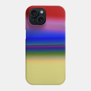 RED YELLOW BLUE TEXTURE ART Phone Case