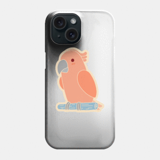 Cute Parrot - Pink Phone Case