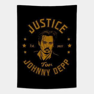 Justice For Johnny Depp Tapestry