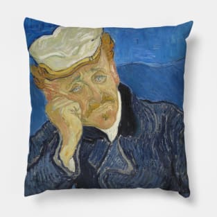 Dr Paul Gachet by van Gogh Pillow