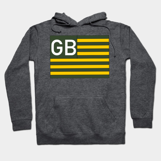 Green Bay Packers Nation Flag Green Bay Packers Hoodie Teepublic