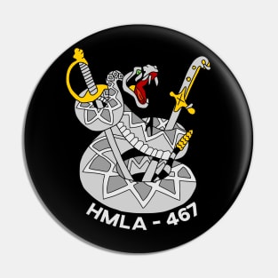 HMLA 467 THE SABERS Pin