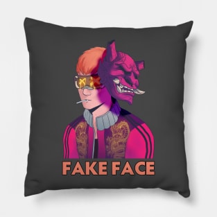 Fake Face Pillow