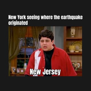 New York seeing where the earthquake originated T-Shirt