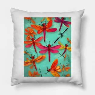 Dragonflies Pillow