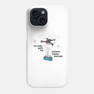 Fly High with the Vintage Sound Machine Phone Case