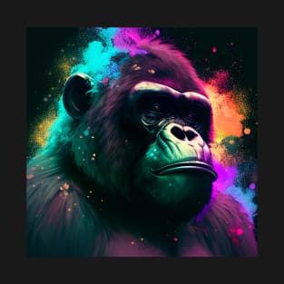 Psychadellic Gorilla 02 T-Shirt