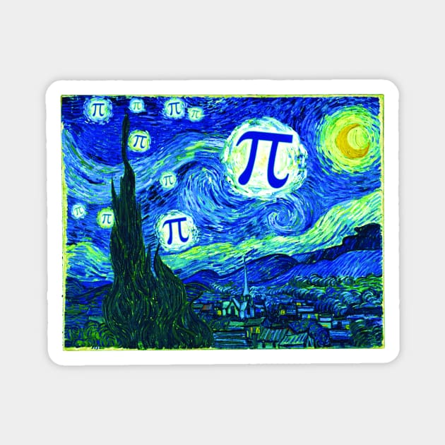 Pi in the Sky Magnet by Mudge