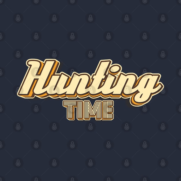 Hunting Time typography by KondeHipe