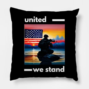 United We Stand Memorial Day 2023 Pillow