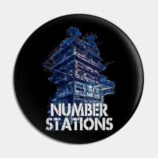 Number Stations Pin